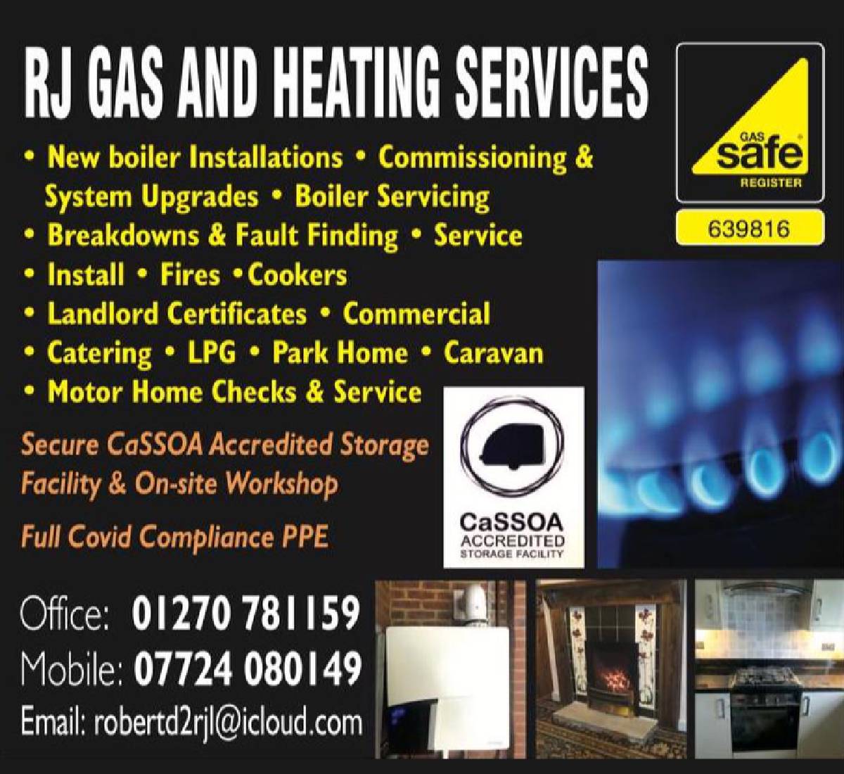 Gas safe plumber in Nantwich and Cheshire.